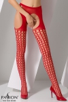 Collants ouverts S006 - Rouge Collants ouverts S006 - Rouge
