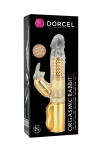 Vibromasseur Orgasmic Rabbit Gold - Dorcel Vibromasseur Orgasmic Rabbit Gold - Dorcel