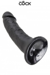 Gode réaliste noir 15 cm - King Cock Gode réaliste noir 15 cm - King Cock