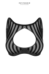 Soutin-gorge brassière tulle rayé Soutin-gorge brassière tulle rayé