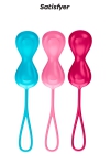 Set de 3 boules de Geisha Power Balls - Satisfyer Set de 3 boules de Geisha Power Balls - Satisfyer