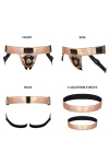 Harnais Curious holographique rose gold - Strap On Me Harnais Curious holographique rose gold - Strap On Me