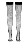 Bas rsille autofixants noir - Cotelli Legwear