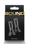 Pinces � t�tons Bound noir