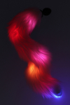 Plug anal Licorne avec queue lumineuse - Taboom Plug anal Licorne avec queue lumineuse - Taboom