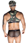 Tenue militaire sexy 4 pièces - J Lingerie Tenue militaire sexy 4 pièces - J Lingerie
