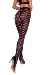 Collants ouverts TI024 20 deniers - noir Collants ouverts TI024 20 deniers - noir