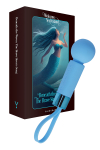 Mini vibro rechargeable Pearlstasy bleu - FairyGasm