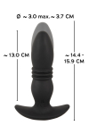 Plug va-et-vient RC Thrusting Massager - Anos